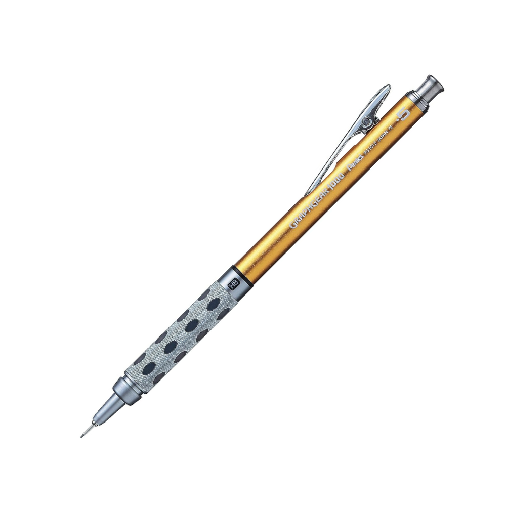 Pentel GraphGear 1000 Mechanical Pencil - 0.5mm (Satin Luxury Edition)