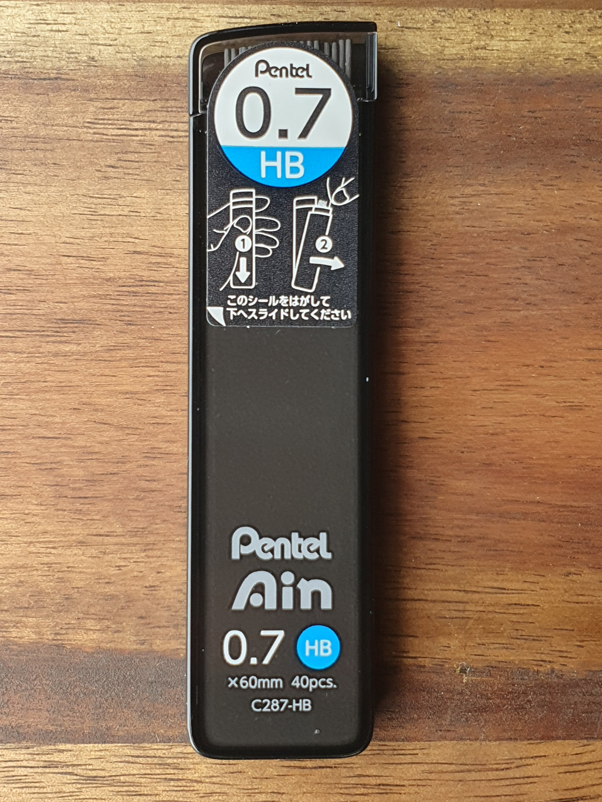 Pentel Ain 0.7mm Mechanical Pencil Lead Refill (40 Leads)