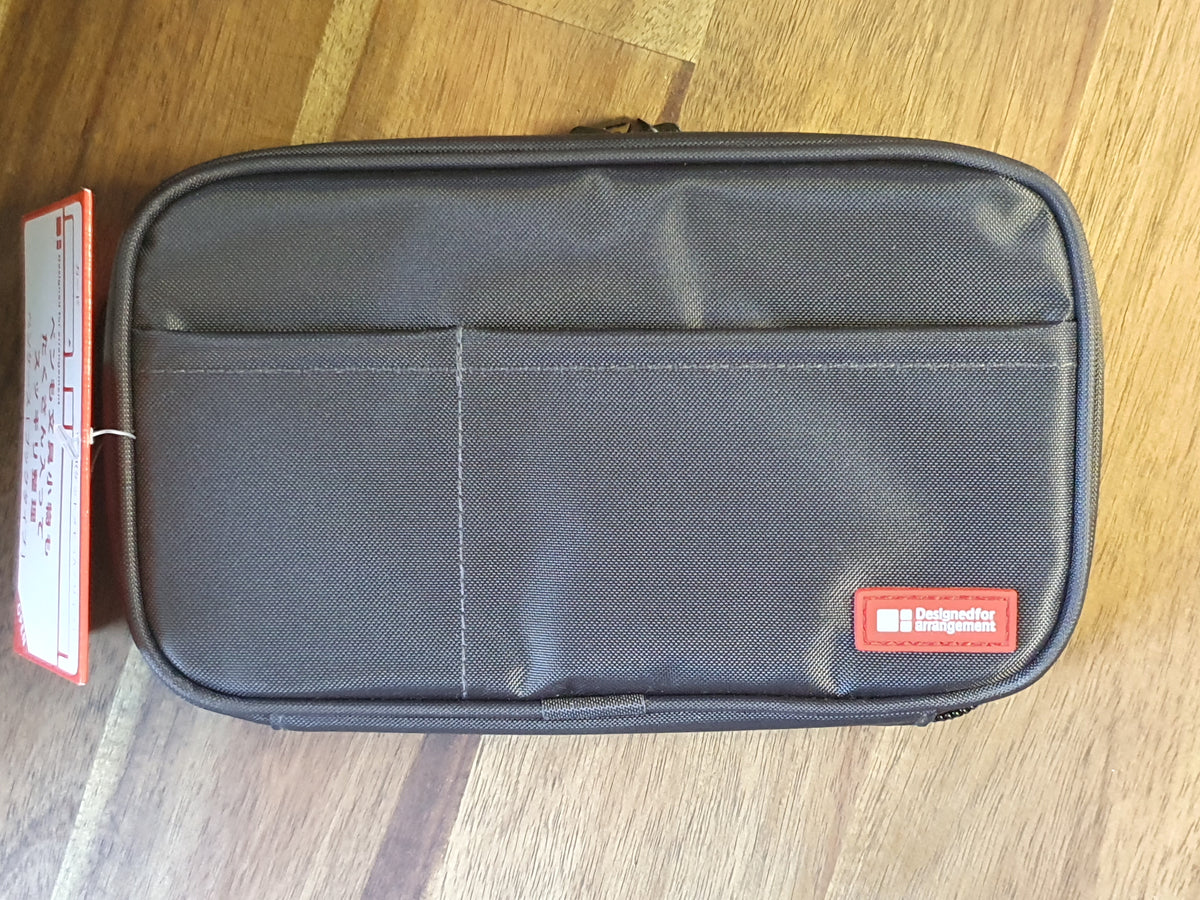 LIHIT LAB Book-Style Standard Zipper Pen Case (A7551)