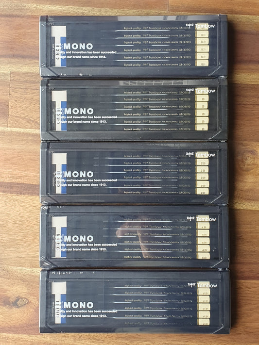 Tombow MONO High-Grade Graphite Pencils (Box of 12)