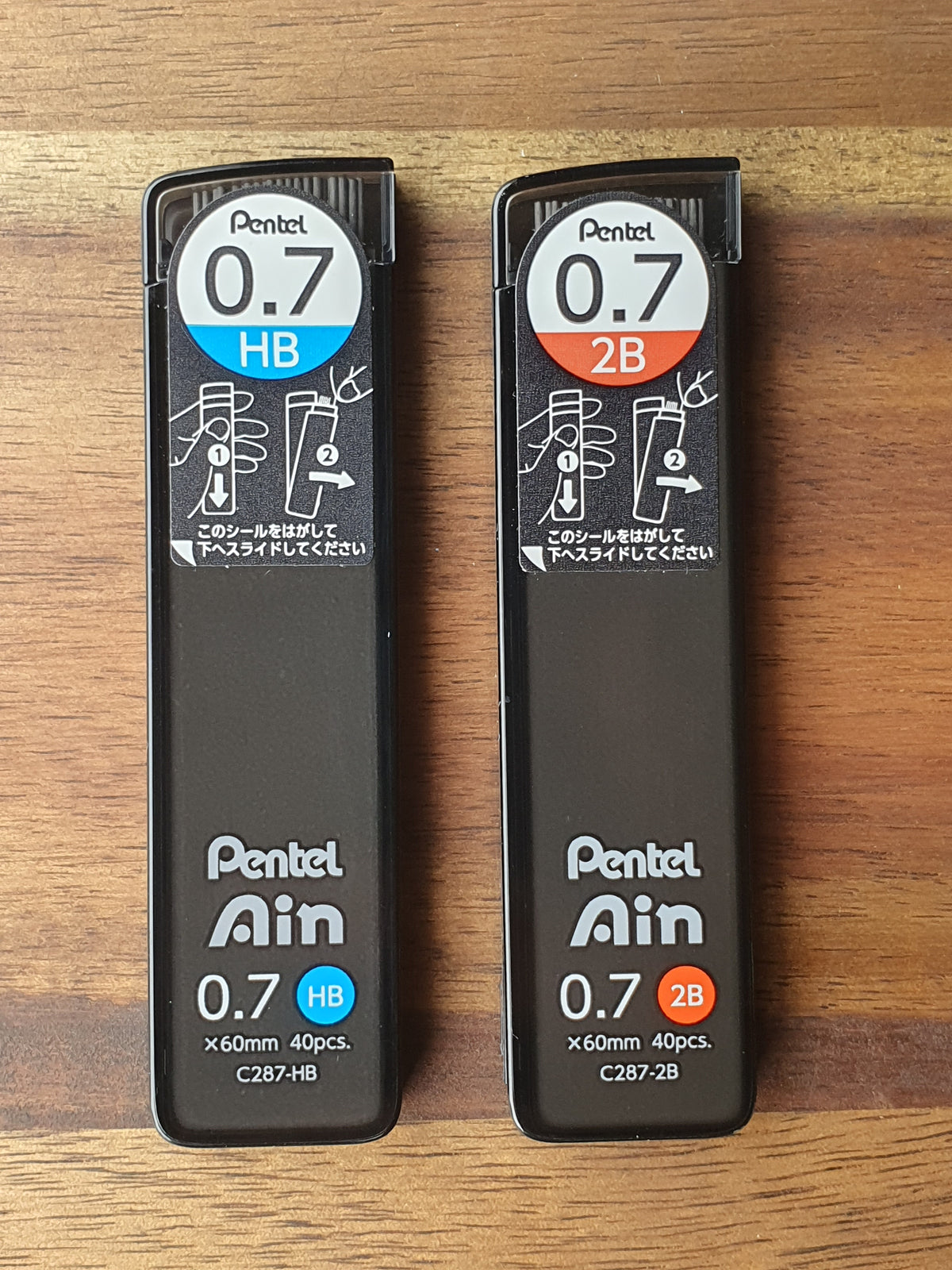 Pentel Ain 0.7mm Mechanical Pencil Lead Refill (40 Leads)