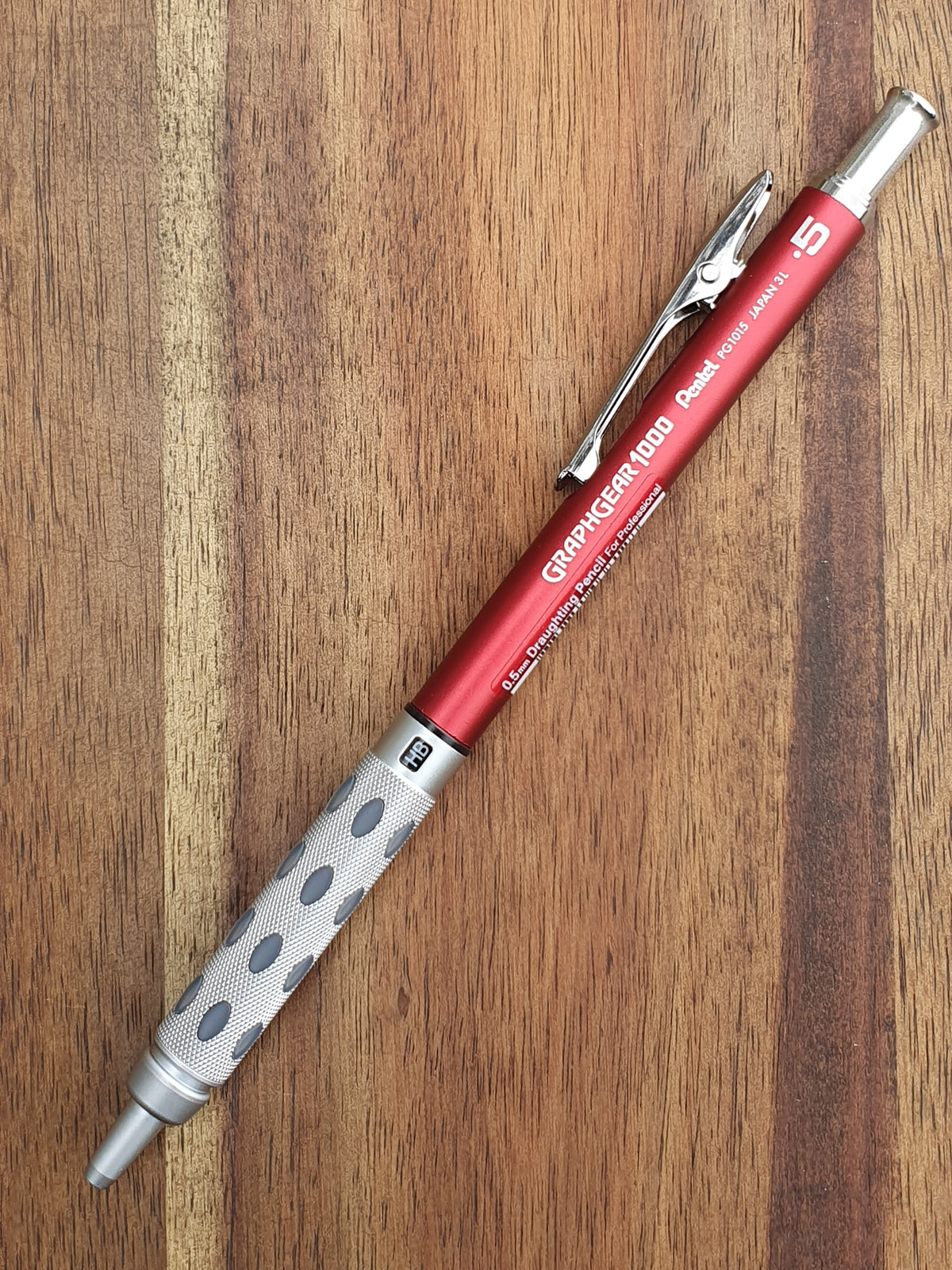 Pentel GraphGear 1000 Mechanical Pencil - 0.5mm (Satin Luxury Edition)