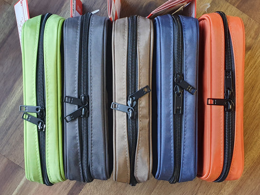 LIHIT LAB Book-Style Standard Zipper Pen Case (A7551)