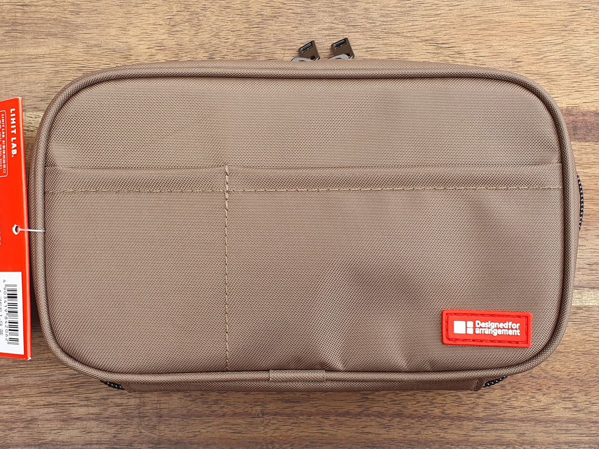 LIHIT LAB Book-Style Standard Zipper Pen Case (A7551)