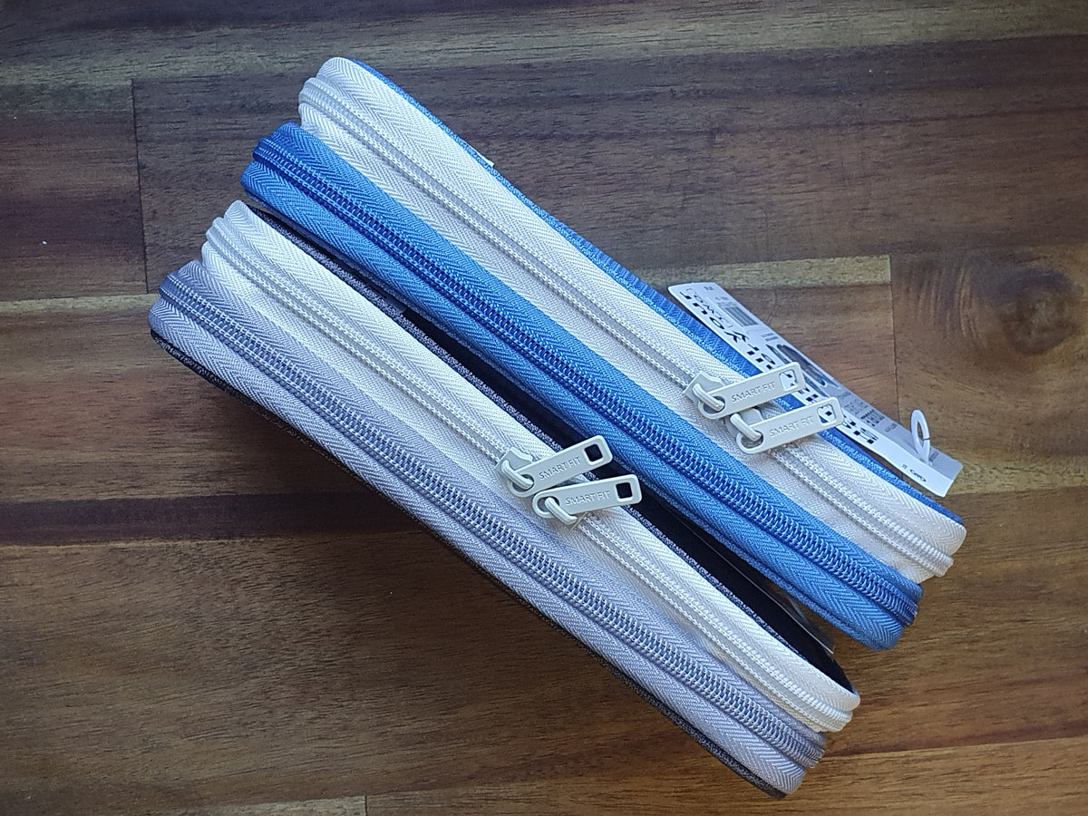 LIHIT LAB Smart Fit Double Pen Case - Large (A7661)