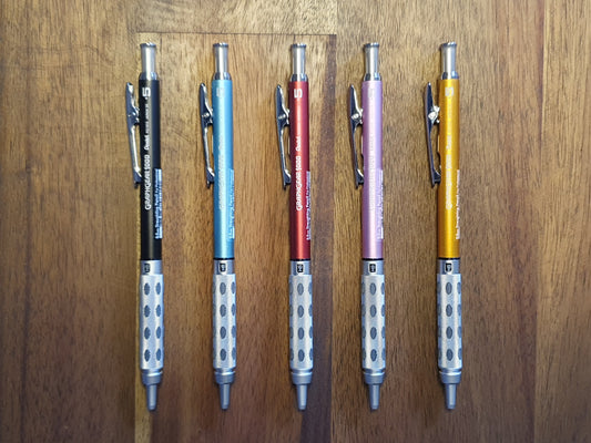 Pentel GraphGear 1000 Mechanical Pencil - 0.5mm (Satin Luxury Edition)