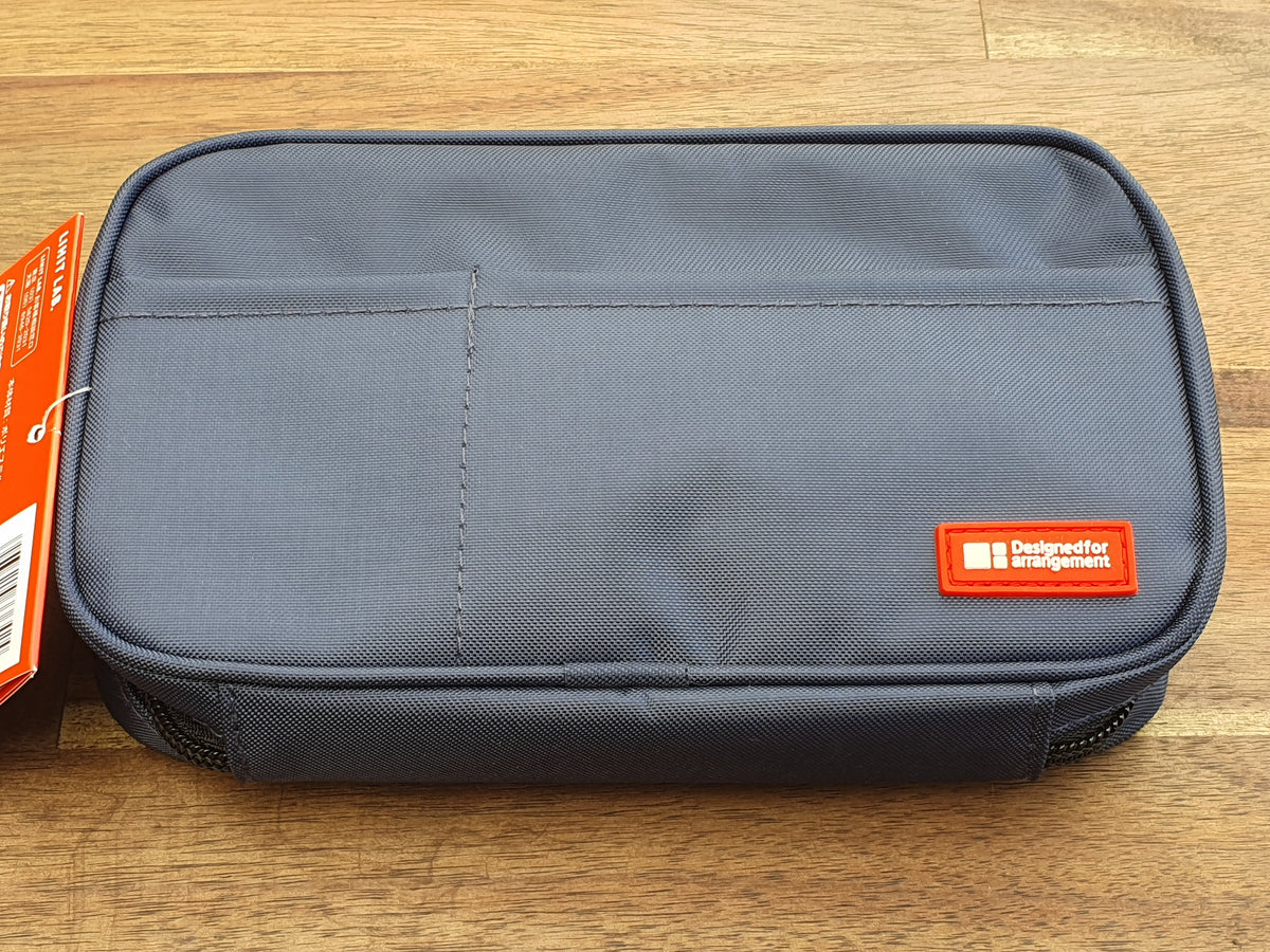 LIHIT LAB Book-Style Standard Zipper Pen Case (A7551)